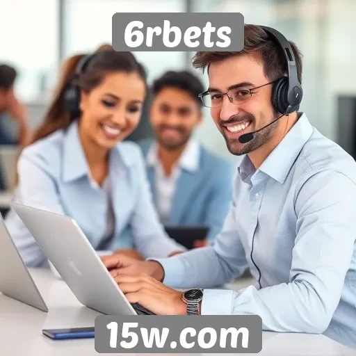 Suporte ao cliente disponível no 6rbets